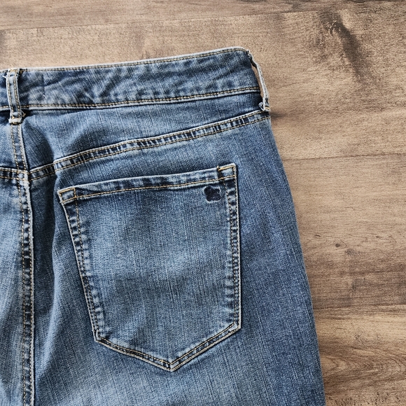 Jessica Simpson High Rise Skinny Ankle Blue Jeans Women's Size 14 - Picture 11 of 15